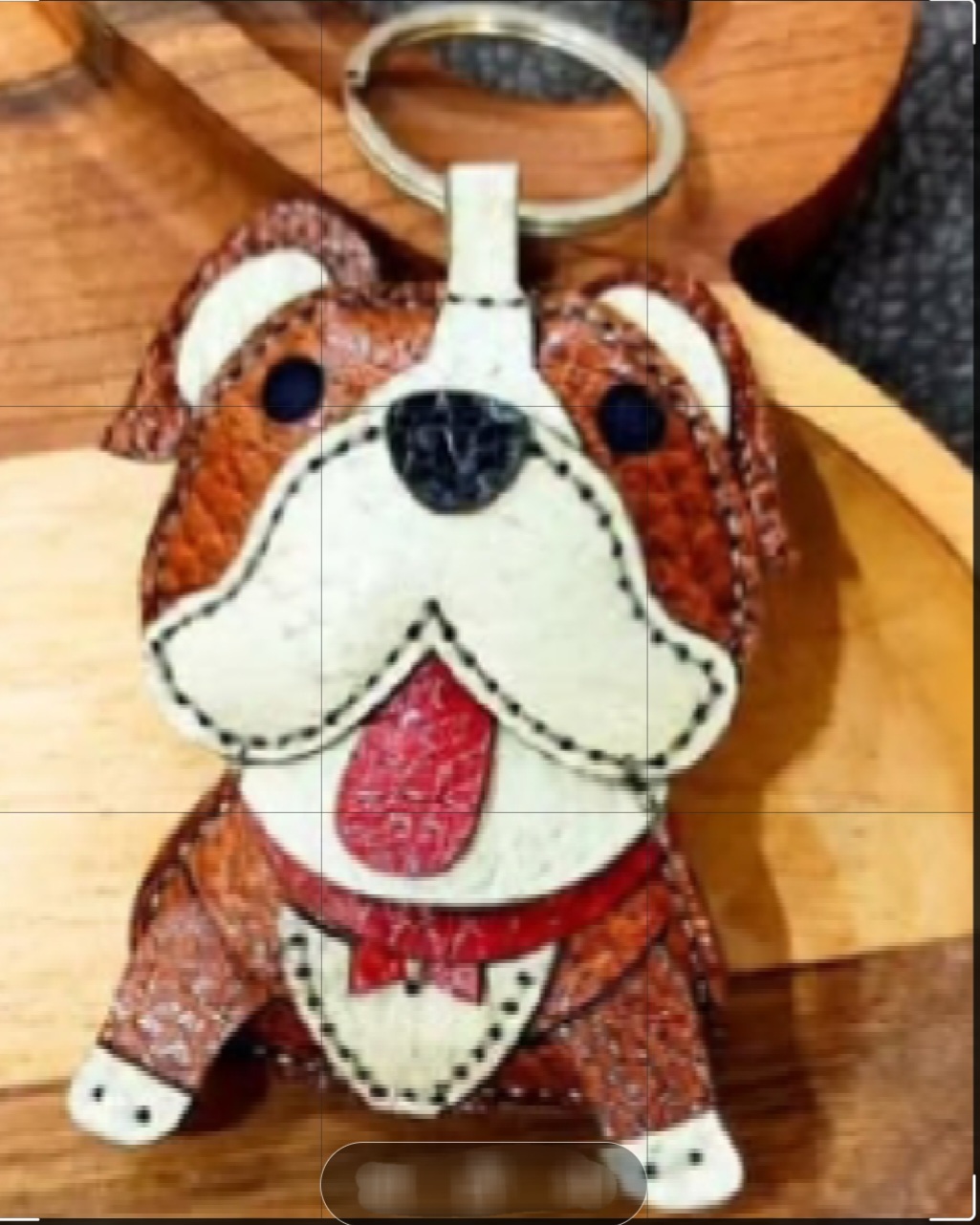 جا سوئیچی چرم دست دوز